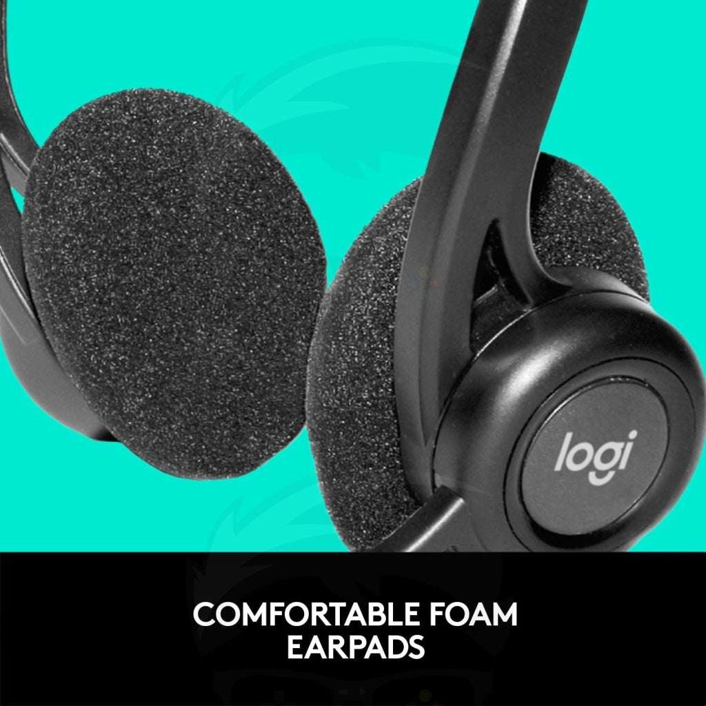 Logitech 960 USB Noise-cancelling w/ Mute Button Stereo Headset Logitech 960 USB Noise-cancelling w/ Mute Button Stereo Headset
